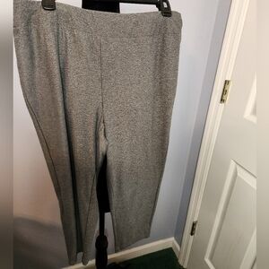Terra&Sky Size OX(14W) Grey Leggings